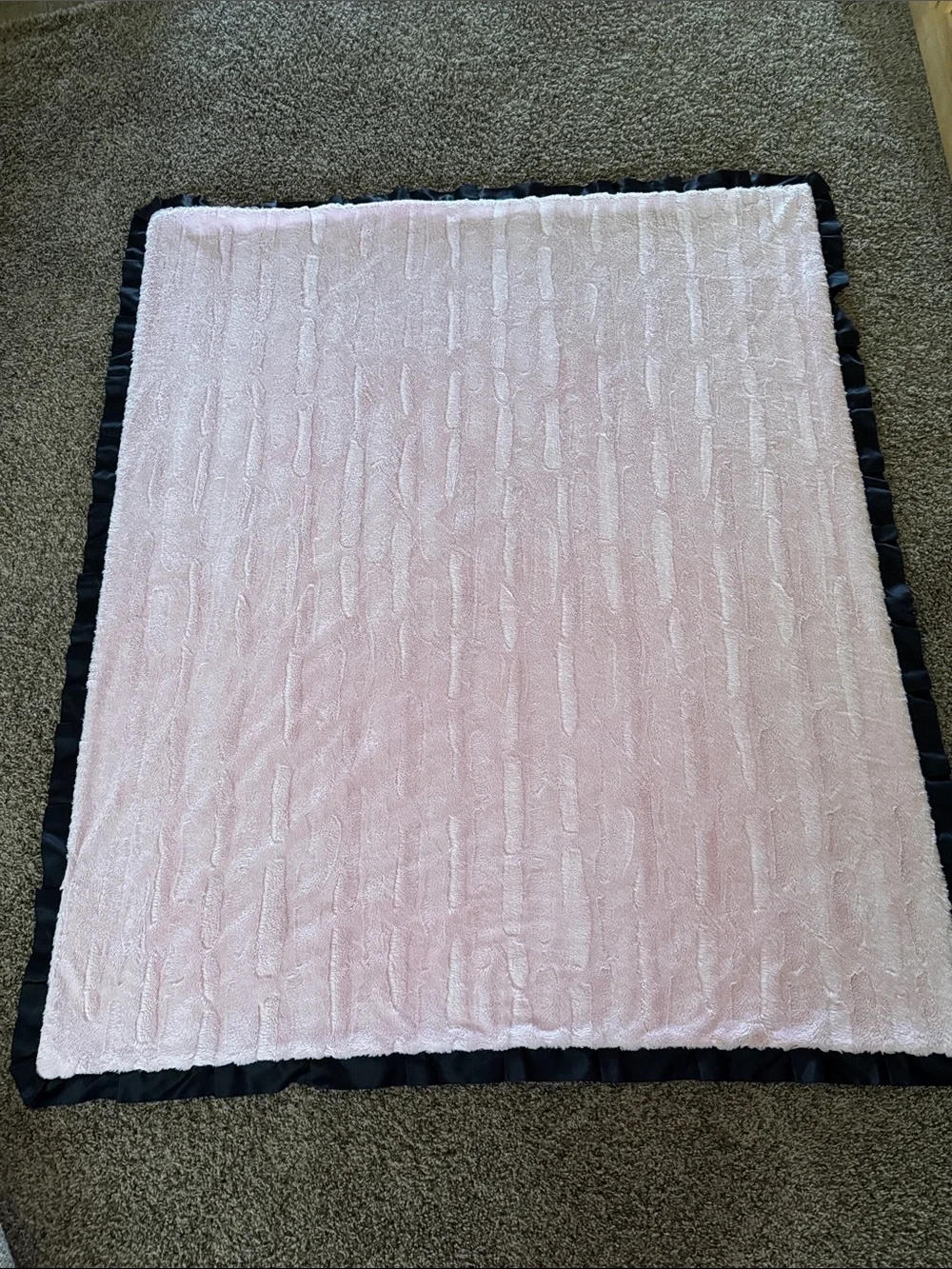 Minky Couture blanket